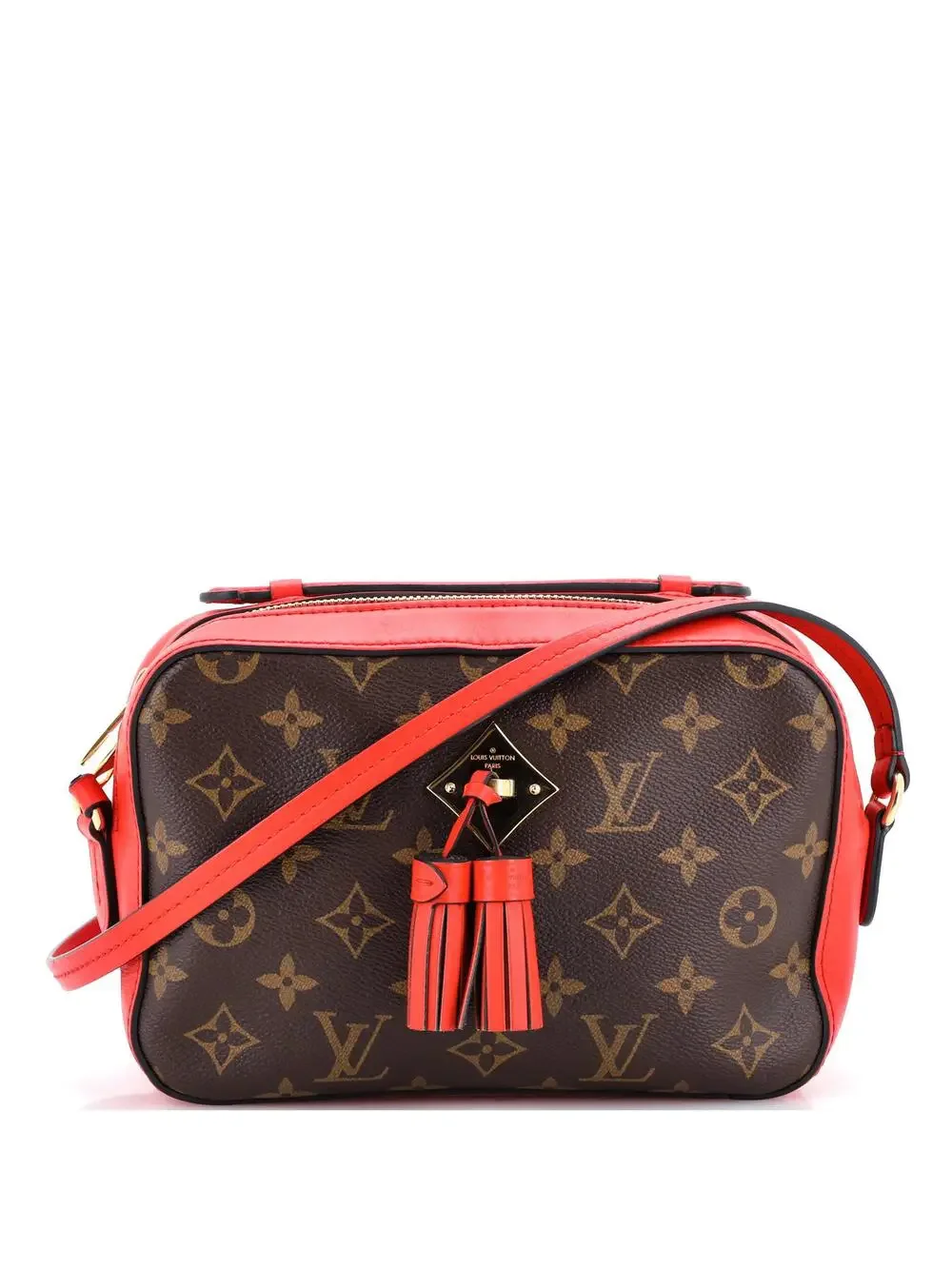 Louis Vuitton Saintonge Handbag Canvas #252740L19B